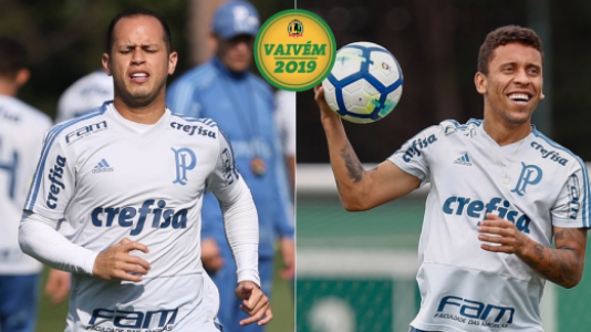 Montagem com Guerra e Marcos Rocha, com selo do vaivém