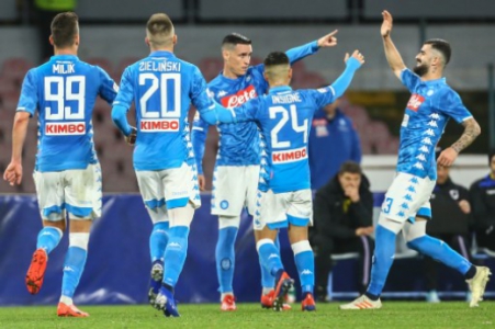 Napoli x Sampdoria