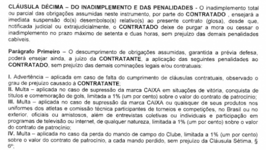 Vasco - Caixa