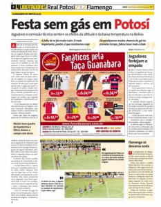 Real PotosÃ­ 2x2 Flamengo