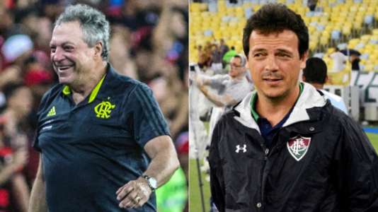 Montagem Abel Braga e Fernando Diniz