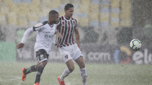 Fluminense x Luverdense Ganso (Chuva)