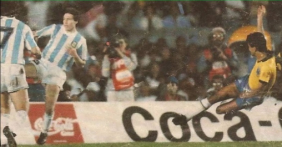 Brasil x Argentina (1989) - Bebeto