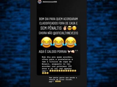 Torcedora do Galo provoca Thiago Neves e recebe resposta do jogador | LANCE! Torcedora do Galo provoca Thiago Neves e recebe resposta do jogador | LANCE!