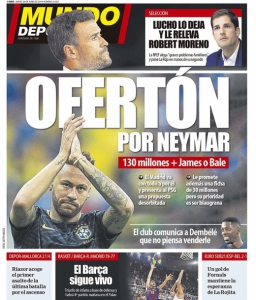 Neymar - Capa Mundo Deportivo