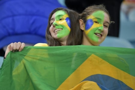 Brasil x Paraguai - Torcida