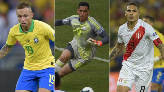 Montagem Everton, Gatito e Guerrero