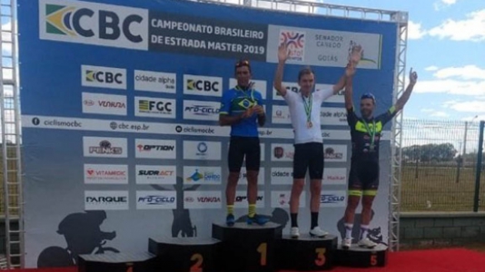ABCD apareceu no Campeonato Brasileiro de Ciclismo master. O segundo e o quarto colocados da prova coincidentemente sumiram