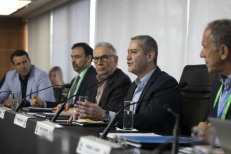 Reuni&atilde;o do conselho t&eacute;cnico da s&eacute;rie A 2020