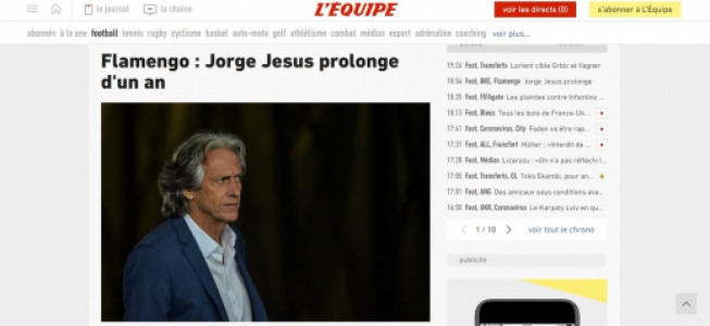 Jorge Jesus - L'Équipe