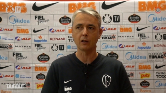 Tiago Nunes - Coletiva Corinthians
