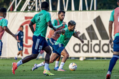 Arrascaeta - Treino Flamengo