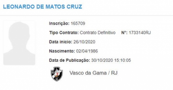 Nome de Léo Matos no BID