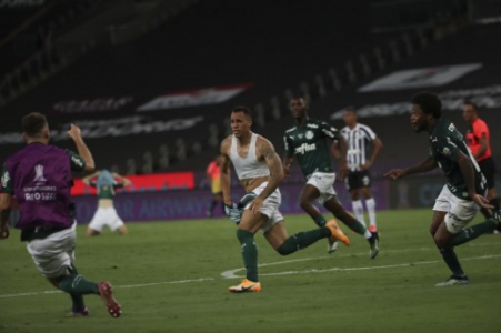 Palmeiras x Santos - Breno Lopes