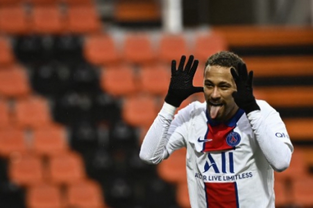 Lorient x PSG - Neymar