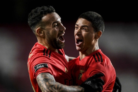 Benfica x Famalicão - Otamendi e Darwin Núñez