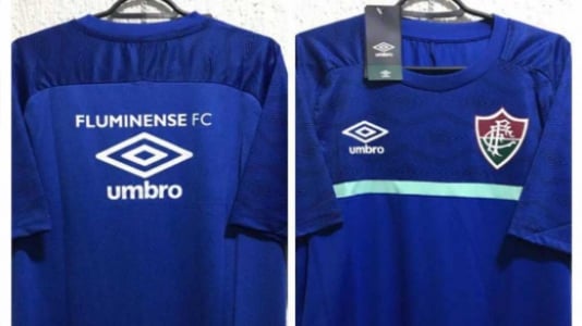 camisa azul do fluminense