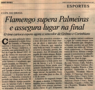 Flamengo x Palmeiras - Copa do Brasil