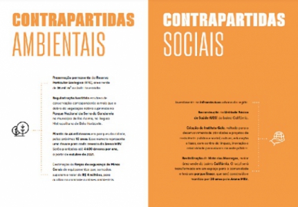 A arena terá de ofertar contrapartidas sociais e ambientais durante a sua construção