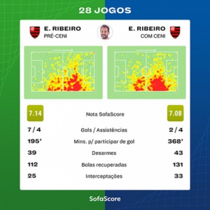 Desempenho - Everton Ribeiro