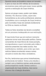 Manifesto da Seleção