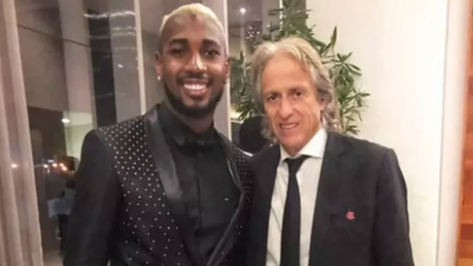 Gerson e Jorge Jesus