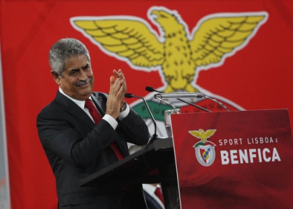 Luís Filipe Vieira, presidente do Benfica