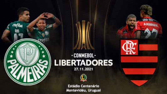 Palmeiras x Flamengo: final da Libertadores 2021