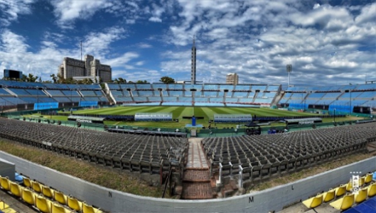 Estádio Centenário, em Montevidéu, no Uruguai, palco das finais da Libertadores e Copa Sul-Americana em 2021