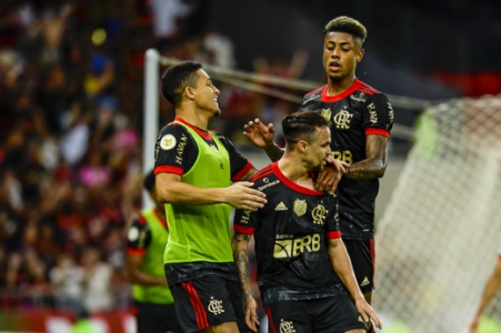 Flamengo x Atlético-GO - Celebração