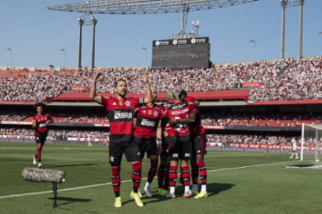 São Paulo x Flamengo - Everton Ribeiro