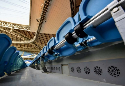 Ar-condicionado no Estádio Al-Janoub, em Al-Wakrah, para a Copa do Mundo de 2022