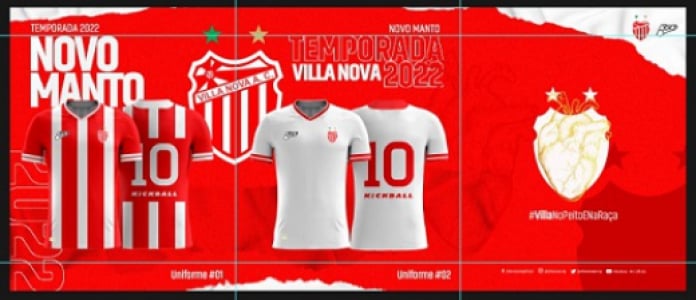 O Leão há tem sua nova camisa para a temporada 2022