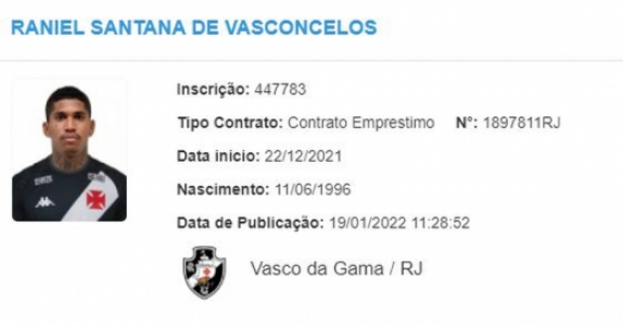 Raniel - Vasco