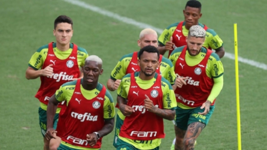Meio-campistas - Treino Palmeiras