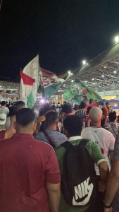 Fluminense - Embarque para estreia na Libertadores