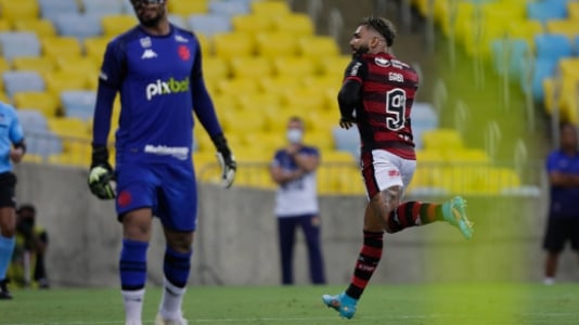 Vasco x Flamengo - Comemoração Flamengo