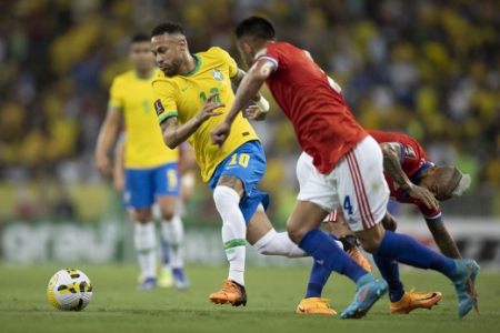 Brasil x Chile - Neymar
