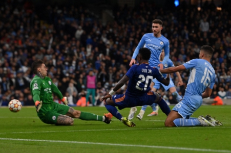 Manchester City x Real Madrid - Vini Jr