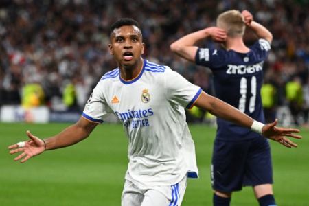 Real Madrid x Manchester City - Rodrygo