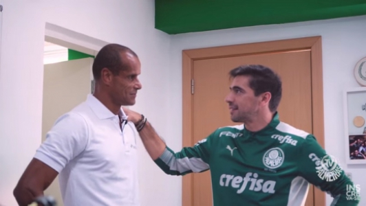 Rivaldo e Abel Ferreira - Palmeiras