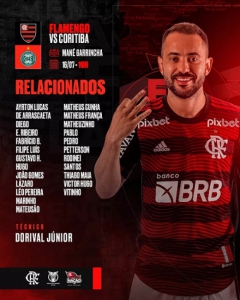 Flamengo x Coritiba - Relacionados