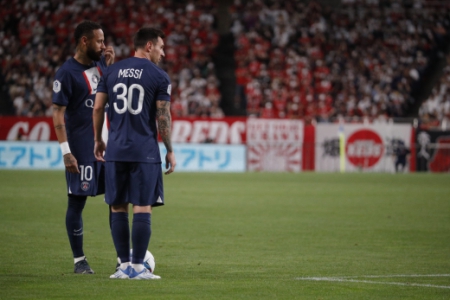 Urawa Reds x PSG - Messi e Neymar