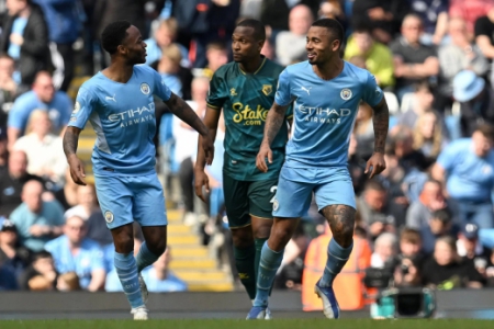 Raheem Sterling e Gabriel Jesus - Manchester City