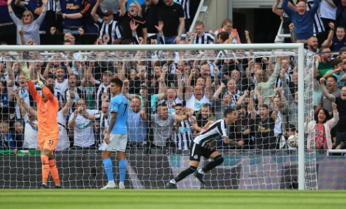 Newcastle x Manchester City