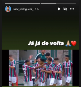 Isaac - Fluminense - Instagram
