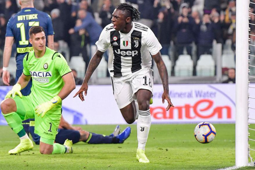 Moise Kean - Juventus x Udinese