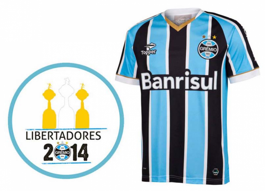 Camisas Antigas Do Gremio Para Vender Topper Lanca Camisa Do Gremio Para A Disputa Da Libertadores Lance