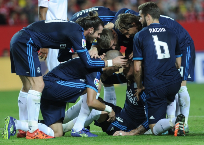 Sevilla x Real Madrid (Foto: CRISTINA QUICLER/AFP)