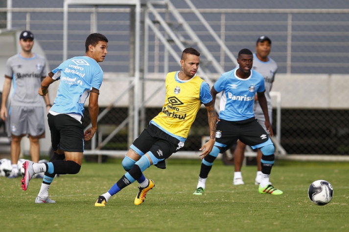 Com caxumba, Luan desfalcou o Grêmio nas duas últimas partidas (Foto: Lucas Uebel/Grêmio)